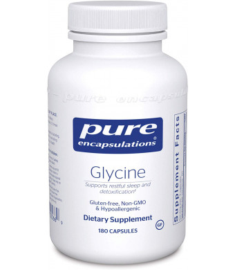 Pure Encapsulations - Glycine - Hypoallergenic Supplement Support for Healthy Memory and Detoxification* - 180 Capsules