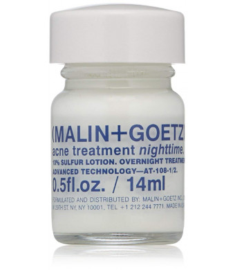 Malin + Goetz Acne Treatment Nighttime, 0.5 Fl Oz