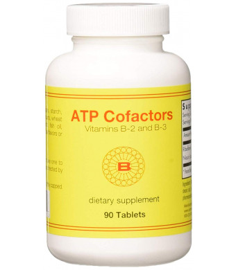 Optimox - ATP Cofactors, Support Energy Production with Vitamins B2, B3, and Magnesium, 90 Tablets