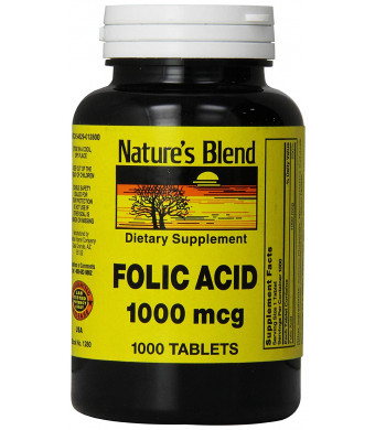 Folic Acid 1000 mcg 1Vitamin 000 mcg 1000 Tabs