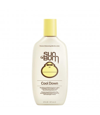 Sun Bum Cool Down Hydrating After Sun Lotion, 1 Count, Hypoallergenic, Vitamin E, Cocoa Butter, Gluten Free, Vegan