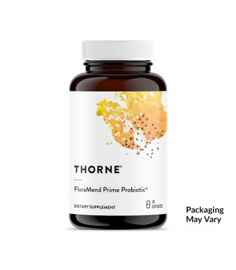 Thorne Research - FloraMend Prime Probiotic - Shelf-Stable and Stomach Acid-Resistant Probiotic Blend - 30 Capsules