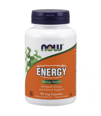 NOW Energy Dietary Supplement, 90 Capsules