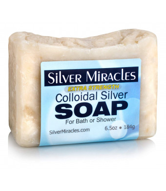 Extra Strength Colloidal Silver Soap