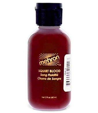 Mehron Makeup Squirt Blood (2 oz) (Bright Arterial)
