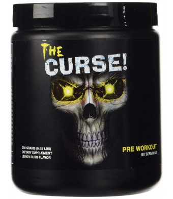 Cobra Labs The Curse Advanced Pre-Workout 50 Servings Lemon Rush 250g