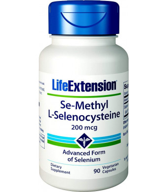 Life Extension Se-Methyl L-Selenocysteine 200 mcg, 90 Vegetarian Capsules