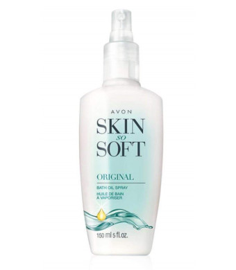 Avon Skin So Soft Original Bath Oil Spray with Pump, 5 Fl Oz