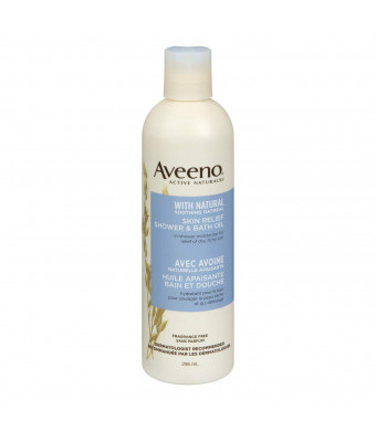 Aveeno skin relief shower and bath oil 10 oz