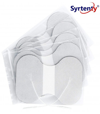 Syrtenty TENS Unit Electrodes Pads 4.5x6 inch butterfly 5 pcs Replacement Pads Electrode Patches For Electrotherapy