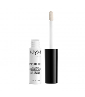 NYX PROFESSIONAL MAKEUP Proof It! Waterproof Eyeshadow Primer, 0.23 Ounce