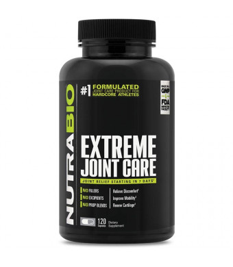 NutraBio Extreme Joint Care - 120 Capsules
