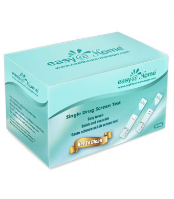 25 Pack Easy@home Marijuana (thc) Single Panel Drug Tests Kit - 25 Tests