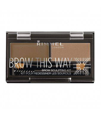 Rimmel Brow This Way Sculpting Kit, Blonde, 0.04 Ounce