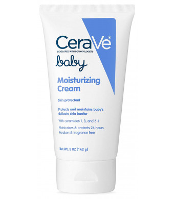 CeraVe Baby Moisturizing Cream 5 oz with Ceramides for Moisturizing, Protecting and Maintaining Baby's Delicate Skin