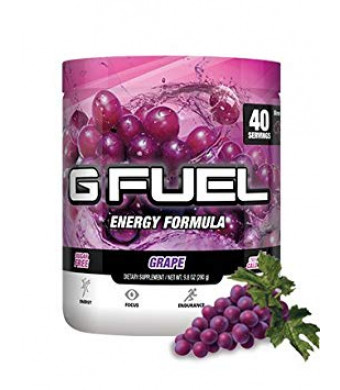 Gamma Enterprises G Fuel Nutrition Supplement, Grape, 40 servings, 280 g