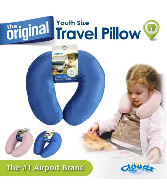 Cloudz Kids Travel Neck Pillow - Blue