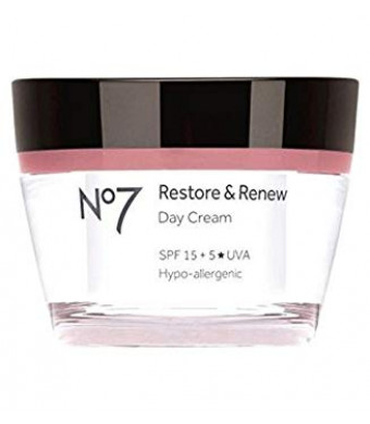 No7 Restore and Renew Day Cream Spf 15 50Ml