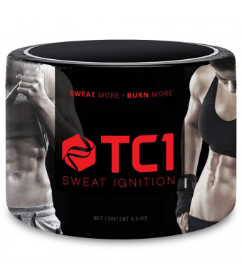 TC1 Advanced Topical Sweat Workout Enhancer with Capsaicin, 6.5 oz