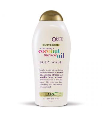 OGX Extra Creamy + Coconut Miracle Oil Ultra Moisture Lotion, 19.5 Ounce