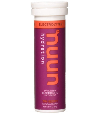 Nuun Active: Tri-Berry Electrolyte Enhanced Drink Tablets (3-Pack of 10 Tablets)