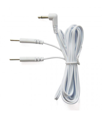 Discount TENS - Omron Compatible Lead Wires. Replacement Lead Wires for Omron Electrotherapy Devices. (PM3030, 2 Pin)