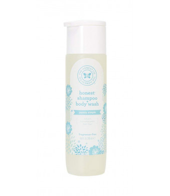 The Honest Company Purely Simple Shampoo and Body Wash, Fragrance Free, 10 Fluid Ounce