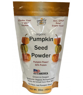 Pumpkin Seed Protein Powder - New Resealable Pouch!