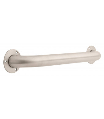 Delta D6318SS 18" x 1 1/2" Exposed Screw Bathroom Safety Grab Bar, Stainless Steel