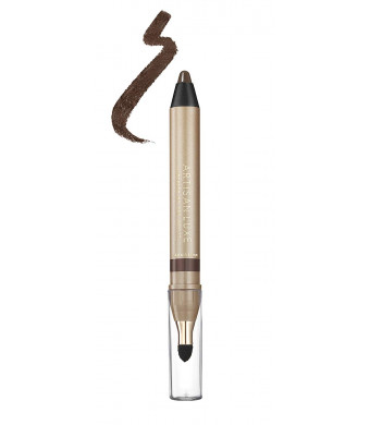 Artisan L'uxe Beauty | Velvet Eye L'uxe Pencil by Sue Devitt | Premium Natural Eyeliner | Luxuriously Smooth | Smudge Proof | Water Resistant | Age-Defying Formula | Chocolate Brown | Seduction