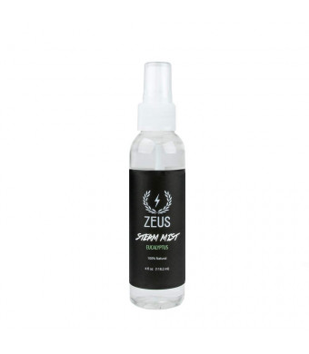 ZEUS 100% Natural Eucalyptus Steam and Towel Mist, 4 Fluid Ounce
