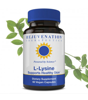 Rejuvenation Therapeutics - L-Lysine, Supports Healthy Skin (60 Vegan Capsules, 500mg)