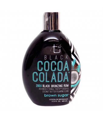 Brown Sugar BLACK COCOA COLADA Bronzing Rum - 13.5 oz.