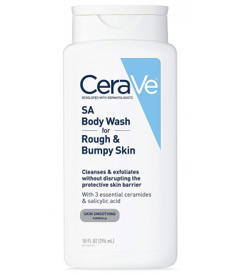 CeraVe Salicylic Acid Body Wash to Cleanse and Exfoliate Rough and Bumpy Skin - Non-Drying and Paraben-Free Body Wash, 10 oz