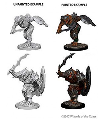 Dungeons And Dragons: Nolzur's Marvelous Unpainted Miniatures - Dragonborn Male Fighter