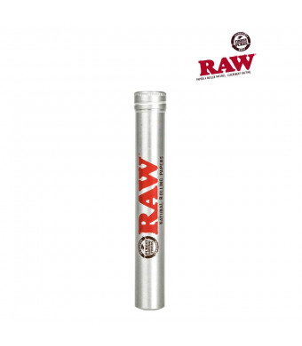 Raw Aluminum Tube - "Rawthentic" Cigar Style Tube