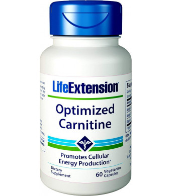 Life Extension Optimized Carnitine, 60 Vegetarian Capsules