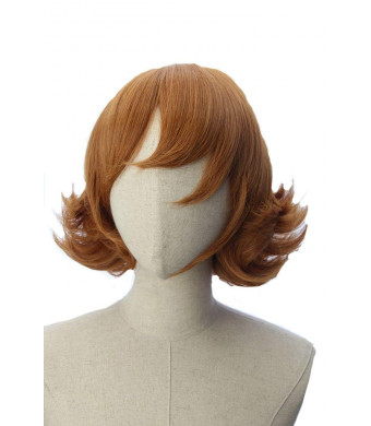 Cocoa Brown Short Flapper Bob Anime Cosplay Pidge Adult Wig Inspired by Voltron