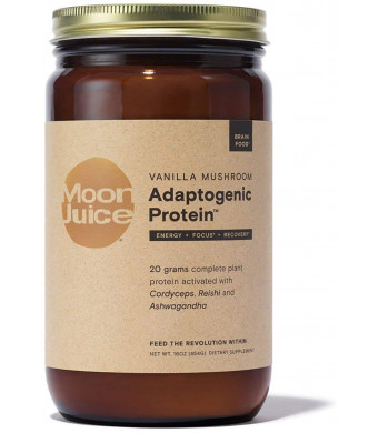 Moon Juice - Organic Vanilla Mushroom Adaptogenic Protein (16 oz)
