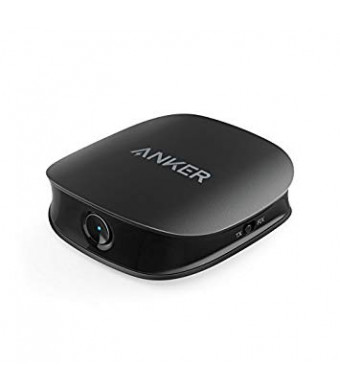 Anker Soundsync A3341 Bluetooth 2-in-1 Transmitter and Receiver, with Bluetooth 5, HD Audio with Lag-Free Synchronization, and AUX/RCA/Optical Connection for TV and Home Stereo System