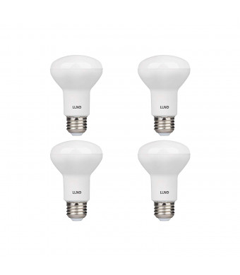 LUNO R20 Dimmable LED Bulb, 6.5W (45W Equivalent), 455 Lumens, 2700K (Soft White), Medium Base (E26), UL and Energy Star (4-Pack)
