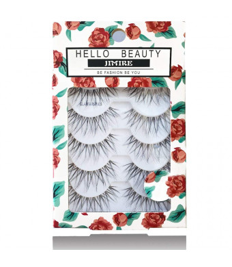JMIRE HELLO BEAUTY Multipack Glam Wispies 614 Lashes