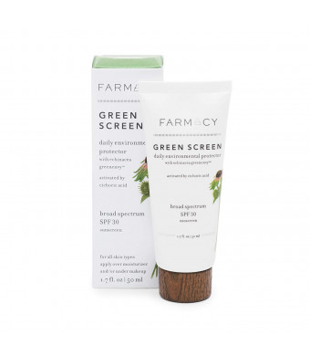 Farmacy Green Screen Daily Environmental Protector - SPF30 Broad Spectrum Mineral Sunscreen