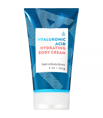 Bath and Body Works WATER Hyaluronic Acid Hydrating Body Cream 8 Ounce
