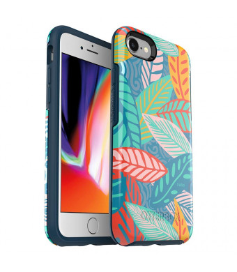OtterBox Symmetry Series Cell Phone Case for iPhone 8 and iPhone 7 - Anegada by Trefle