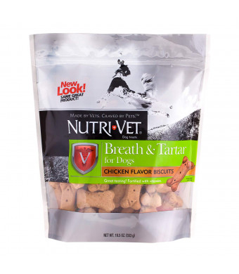 NUTRI-VET BREATH and TARTAR DOG BISCUITS
