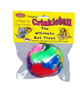 Cancor Innovations Crinkle Ball Cat Toy