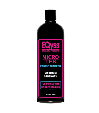 EQyss Micro-Tek Equine Shampoo - Soothes on Contact - Stop Scratching, Itching, and Biting