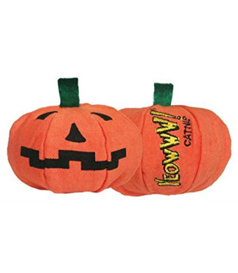 Yeowww Halloween Pumpkin Catnip Toy