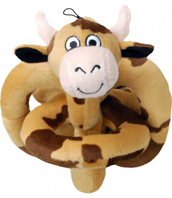 Loopies Brown Happy Cow Sound Chip Toy